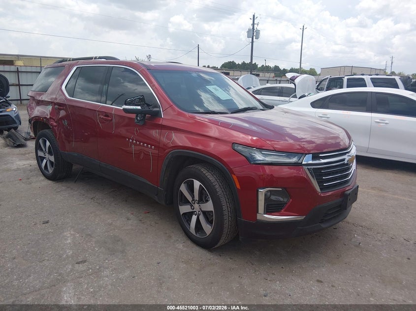 2023 CHEVROLET TRAVERSE FWD LT LEATHER | 1GNERHKW9PJ228523 | UPCARS