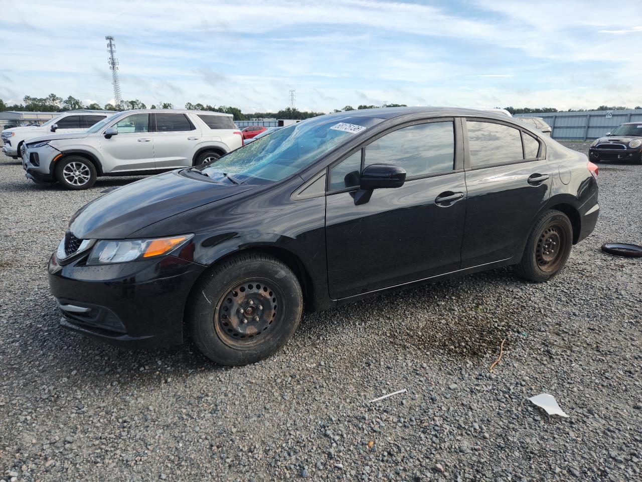 2014 HONDA CIVIC LX | 19XFB2F58EE022152 | UPCARS