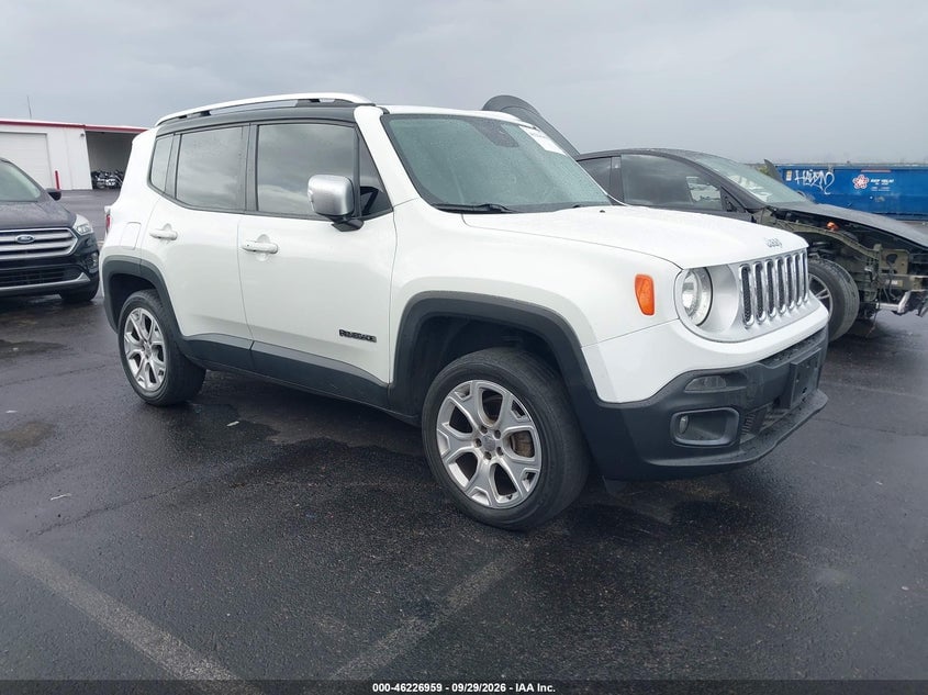 2015 JEEP RENEGADE LIMITED | ZACCJBDT4FPB26276 | UPCARS