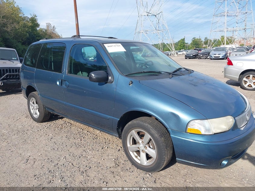 2001 MERCURY VILLAGER | 4M2ZV11T41DJ14935 | UPCARS