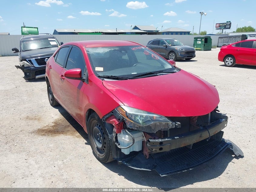 2019 TOYOTA COROLLA LE | 5YFBURHE8KP872274 | UPCARS