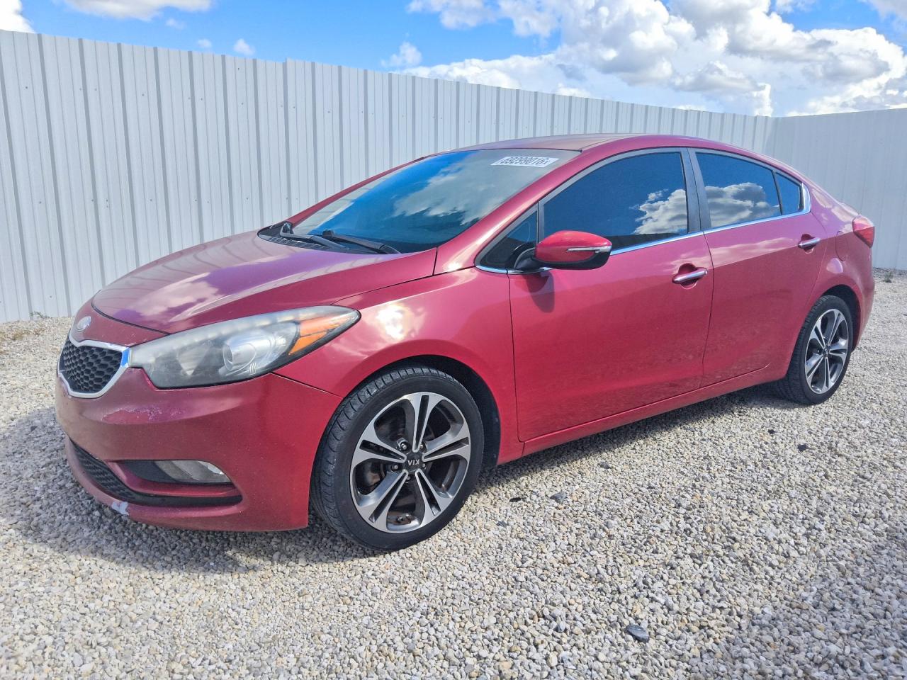 2014 KIA FORT EX | KNAFX4A82E5084606 | UPCARS