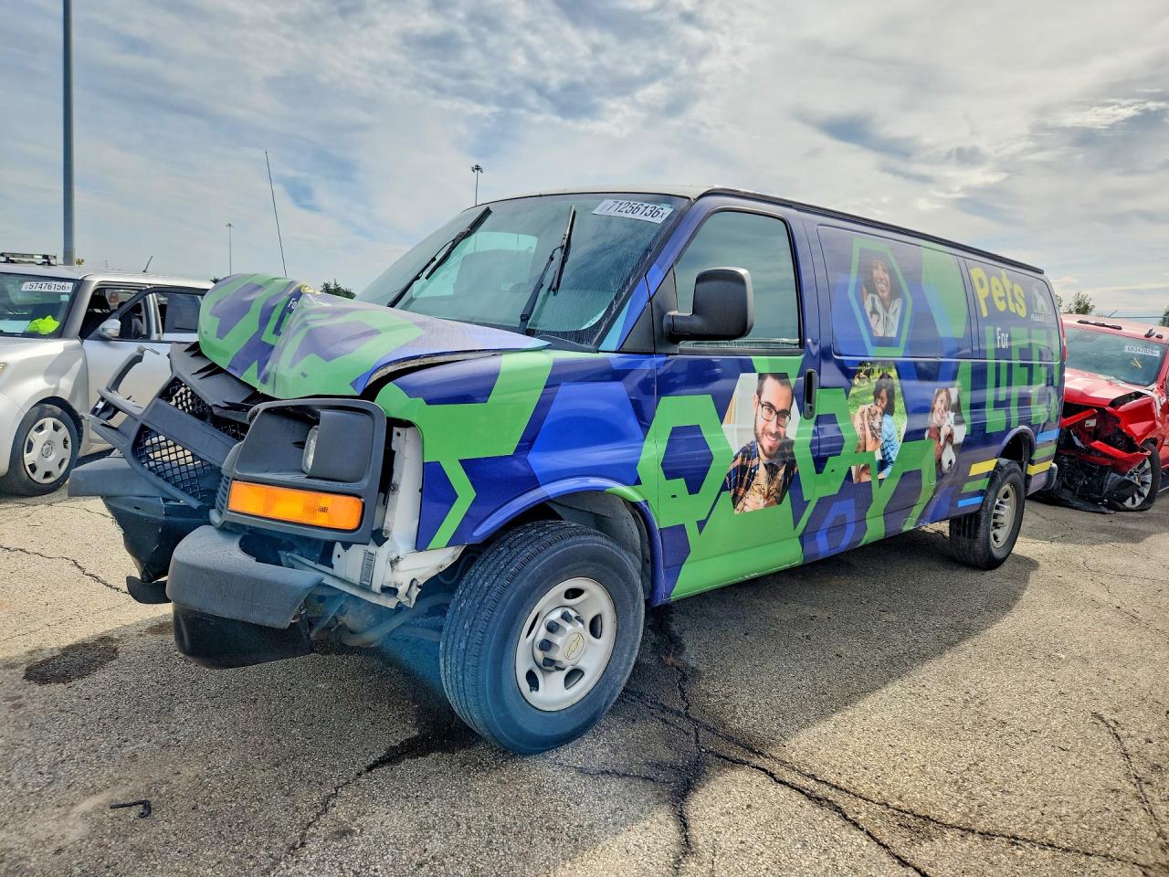 2014 CHEVROLET EXPRESS | 1GCWGGCA1E1149828 | UPCARS