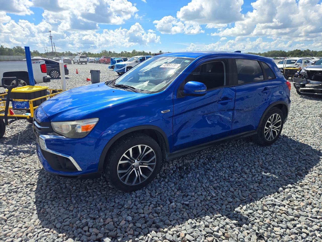 2019 MITSUBISHI OUTLANDER ES | JA4AP3AU6KU034467 | UPCARS