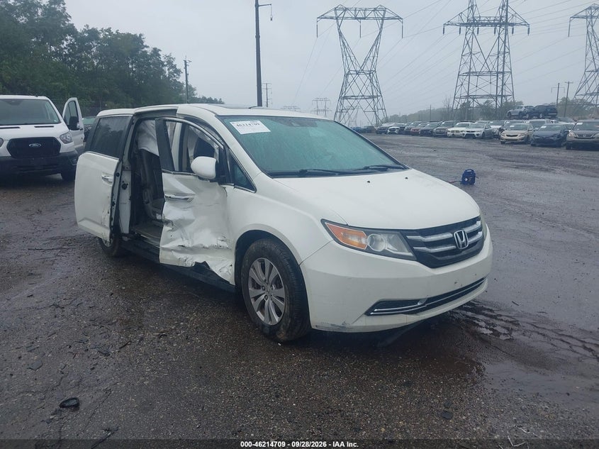 2016 HONDA ODYSSEY EX-L | 5FNRL5H60GB107162 | UPCARS