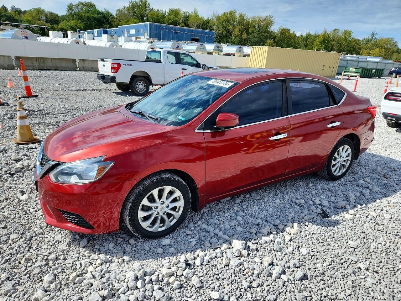 2017 NISSAN SENTRA SV | 3N1AB7AP7HY225023 | UPCARS