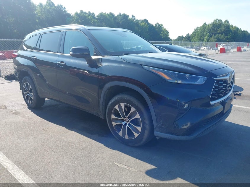 2021 TOYOTA HIGHLANDER XLE | 5TDGZRAH1MS042855 | UPCARS