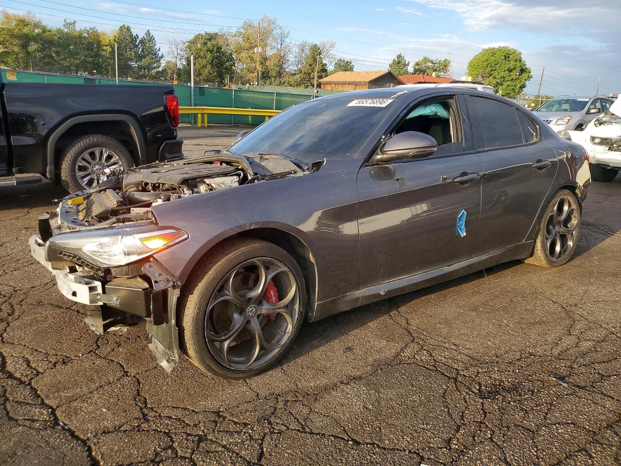 2019 ALFA ROMEO GIULIA TI | ZARFANBN6K7601829 | UPCARS