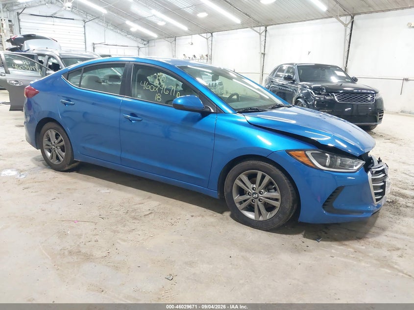 2018 HYUNDAI ELANTRA SEL | 5NPD84LF7JH396594 | UPCARS