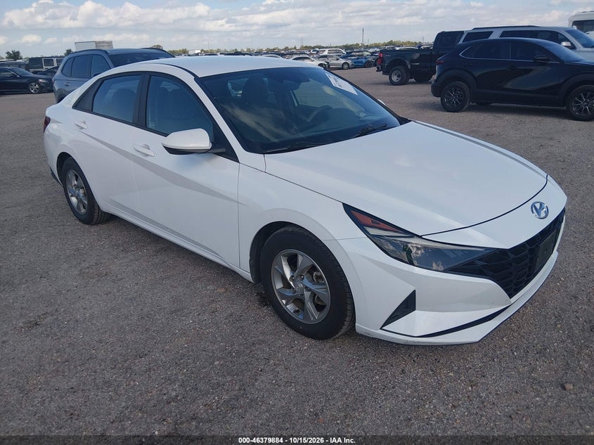 2021 HYUNDAI ELANTRA SE | 5NPLL4AG8MH049334 | UPCARS