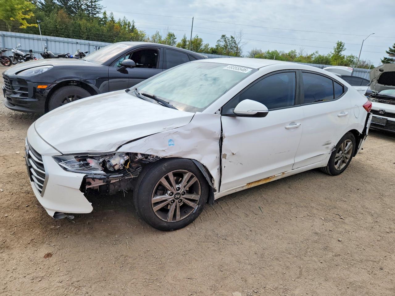 2018 HYUNDAI ELANTRA SEL | KMHD84LF1JU621478 | UPCARS