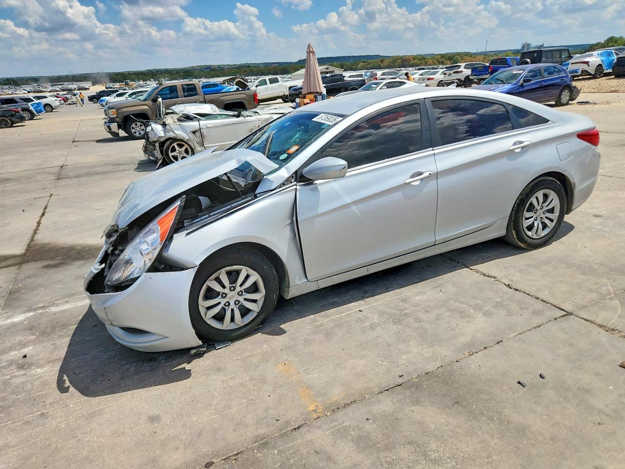 2012 HYUNDAI SONATA GLS | 5NPEB4AC9CH310686 | UPCARS