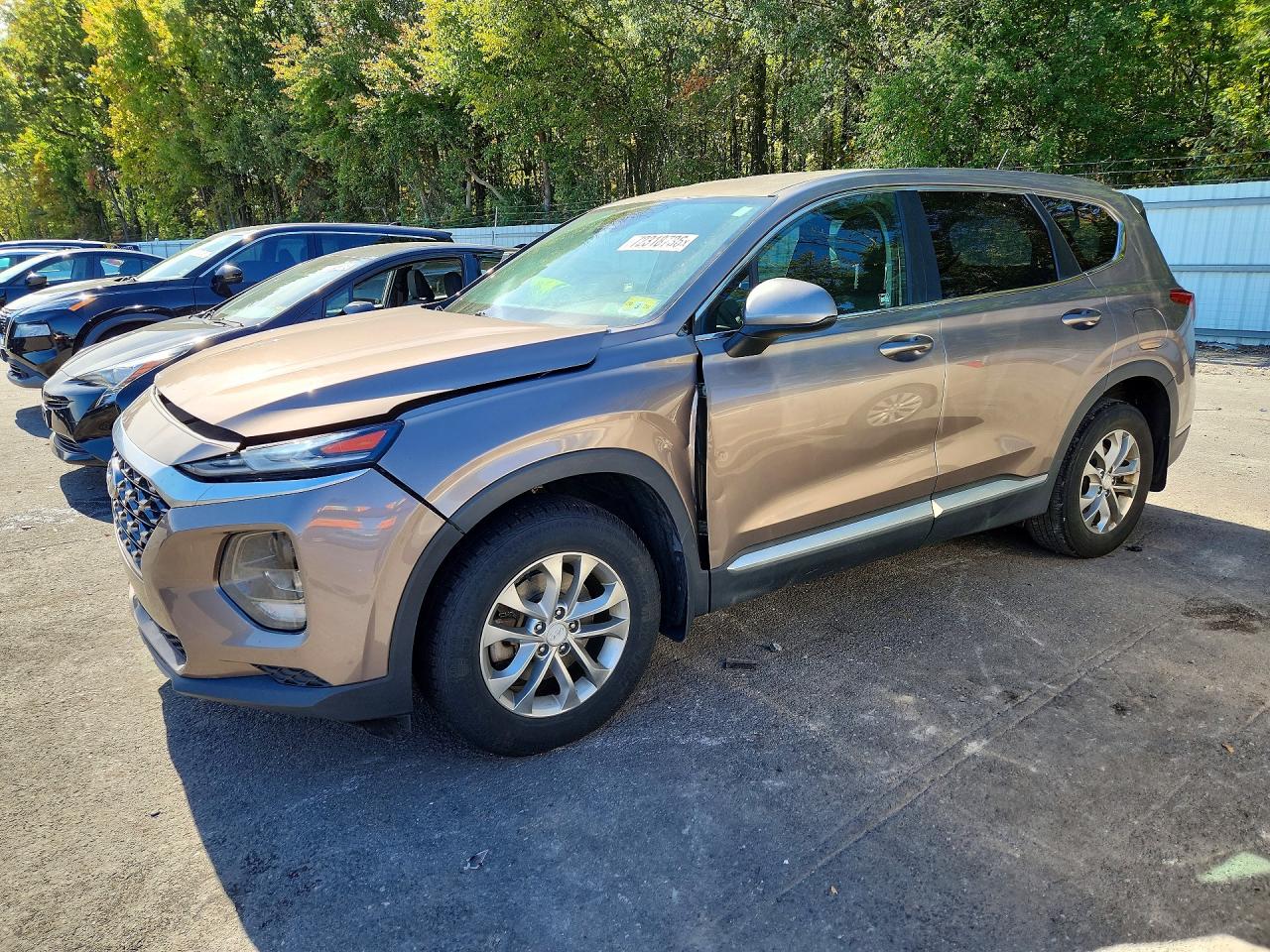 2019 HYUNDAI SANTA FE SE | 5NMS23AD9KH136538 | UPCARS