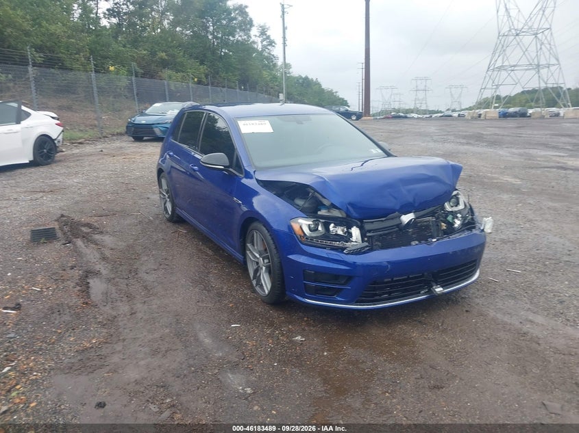 2017 VOLKSWAGEN GOLF R 4-DOOR W/DCC   NAVIGATION | WVWVF7AU1HW105136 | UPCARS