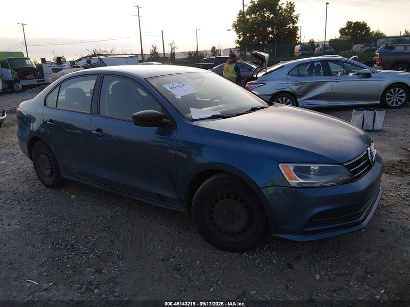2015 VOLKSWAGEN JETTA 2.0L S | 3VW2K7AJ1FM342322 | UPCARS