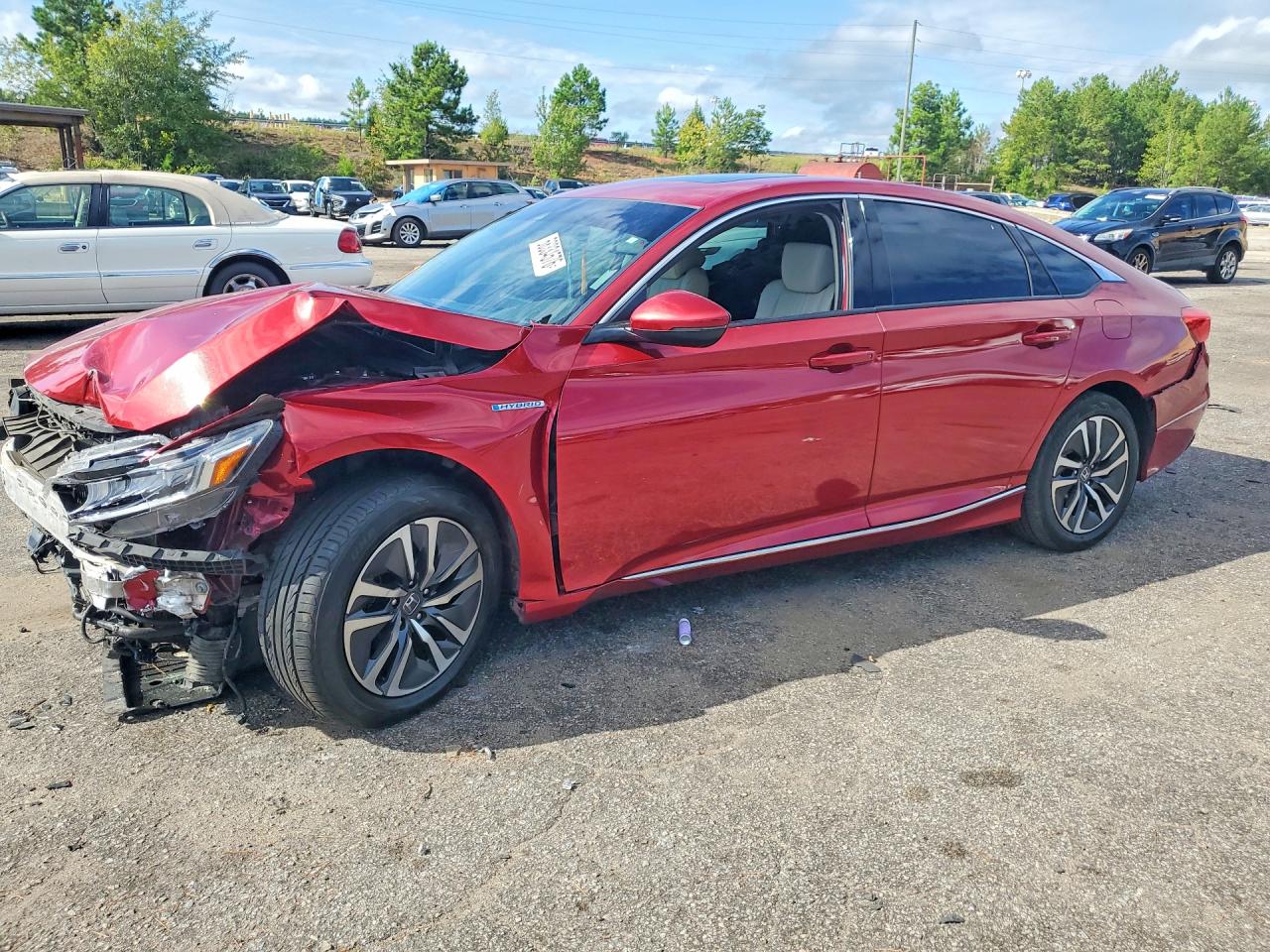 2022 HONDA ACCORD HYBRID EXL | 1HGCV3F57NA016508 | UPCARS