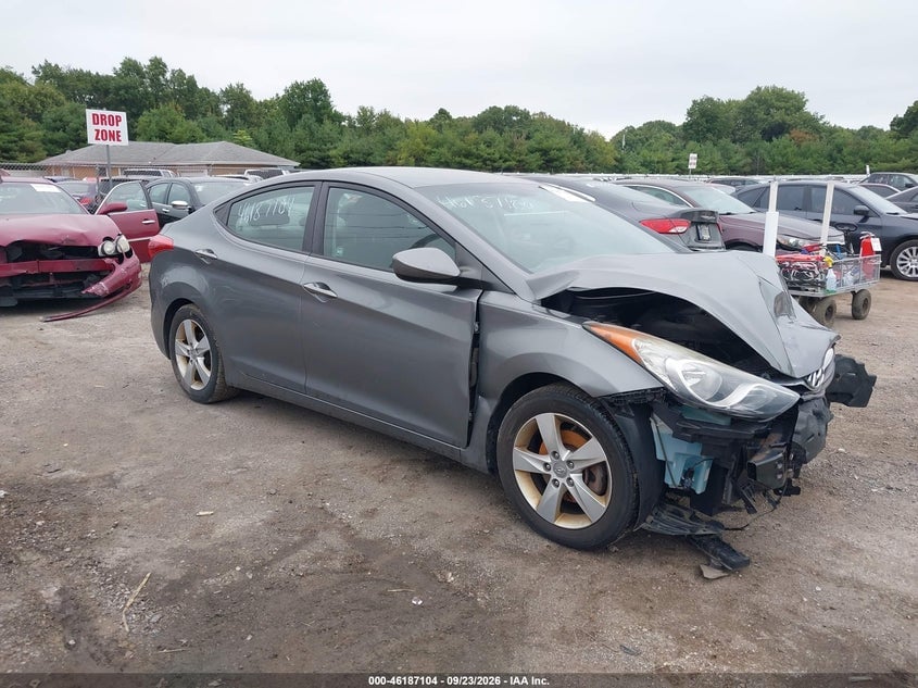 2013 HYUNDAI ELANTRA GLS | 5NPDH4AE7DH348110 | UPCARS