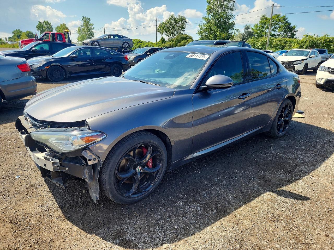 2017 ALFA ROMEO GIULIA TI Q4 | ZARFAEEN9H7534065 | UPCARS