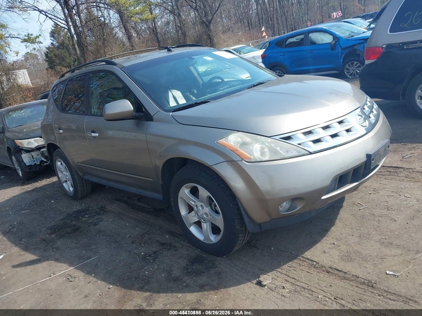 2004 NISSAN MURANO SL | JN8AZ08W44W330122 | UPCARS