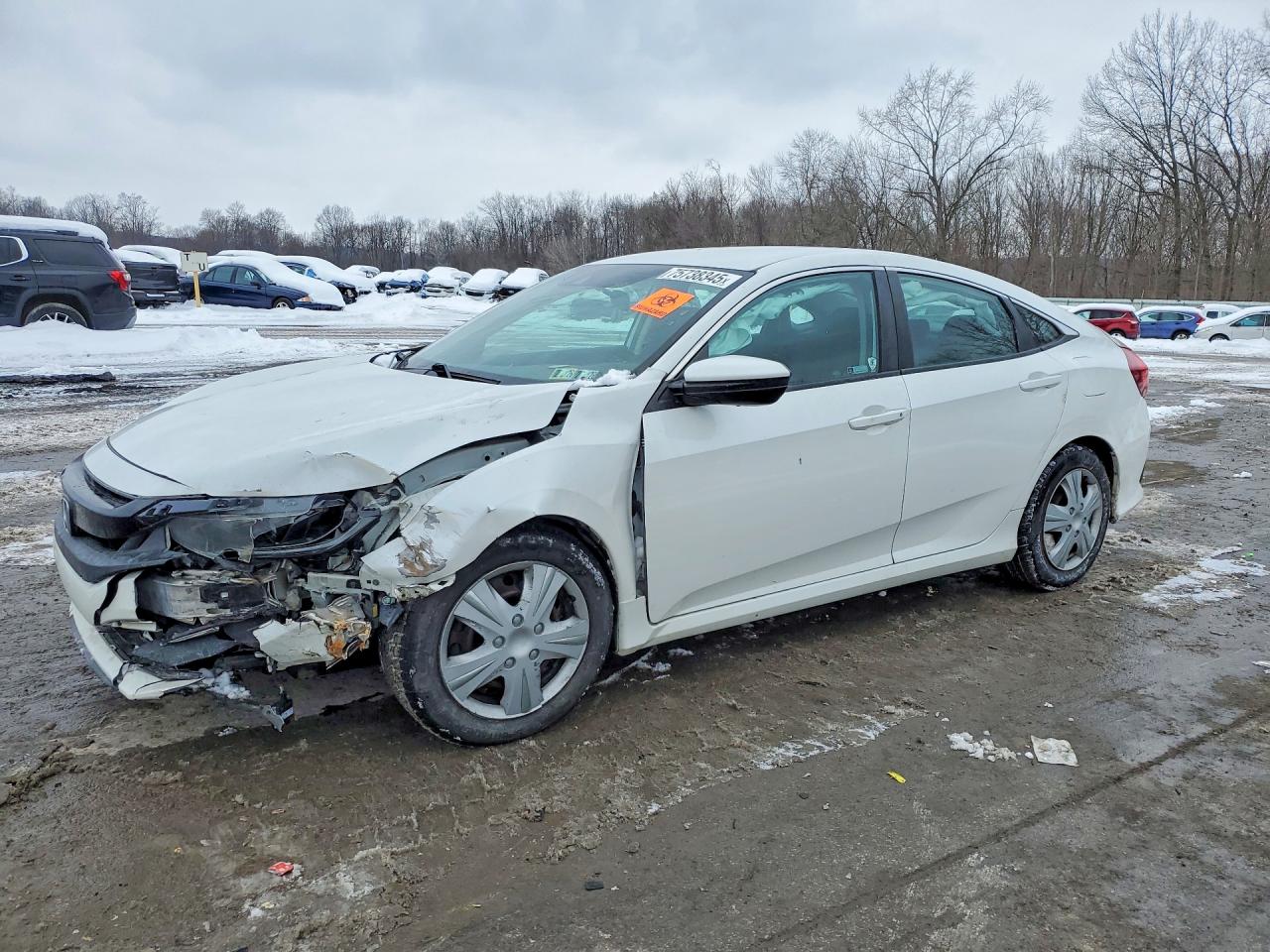 2019 HONDA CIVIC LX | 2HGFC2F67KH582199 | UPCARS