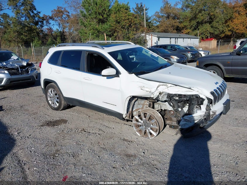 2014 JEEP CHEROKEE LIMITED | 1C4PJMDS4EW240803 | UPCARS