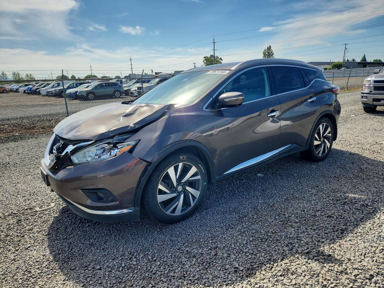 2015 NISSAN MURANO PLATINUM | 5N1AZ2MH2FN258209 | UPCARS