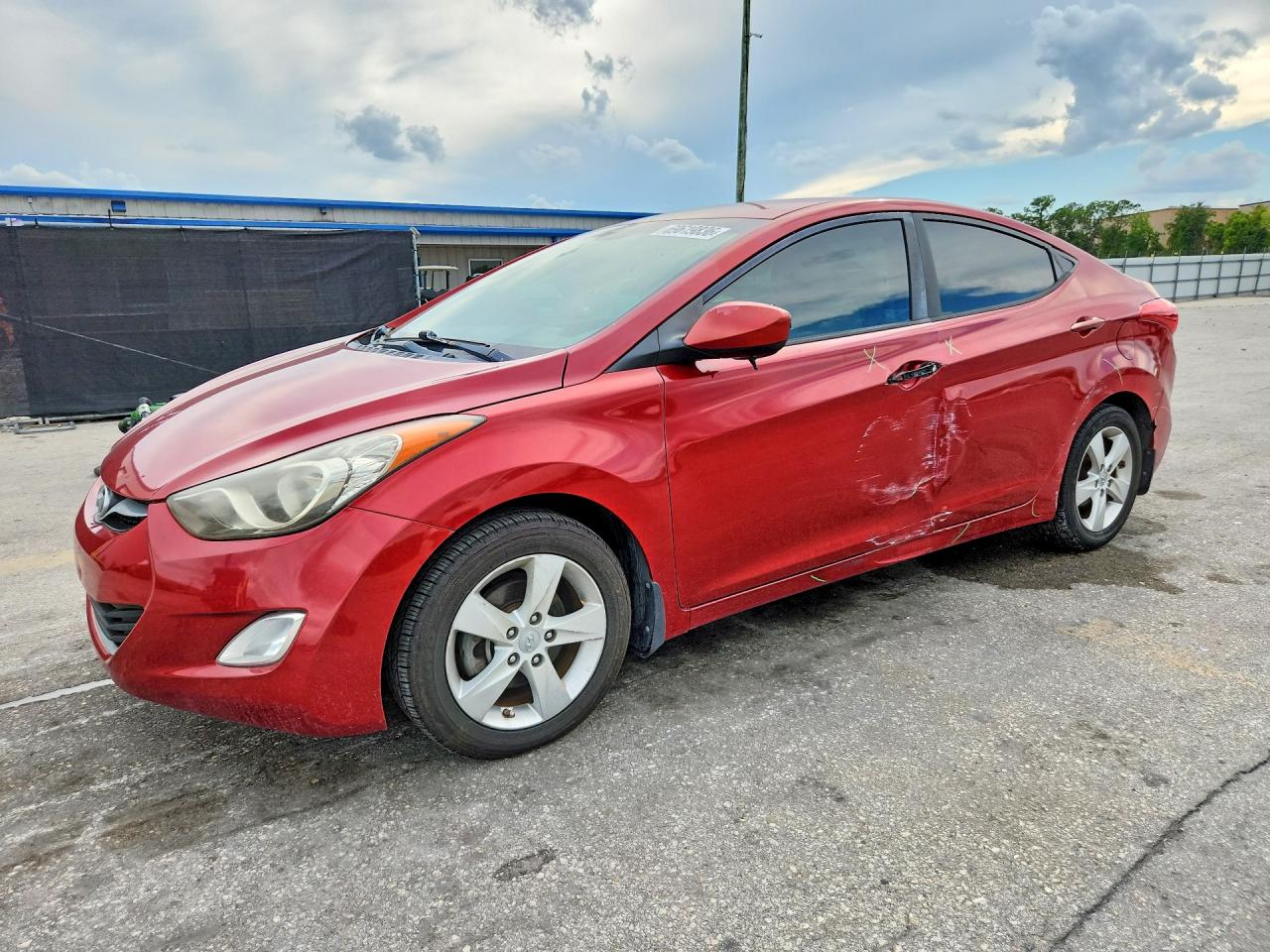 2013 HYUNDAI ELANTRA GLS | KMHDH4AE0DU761343 | UPCARS