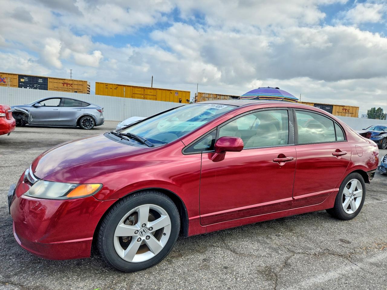 2007 HONDA CIVIC EX | 1HGFA16847L122901 | UPCARS