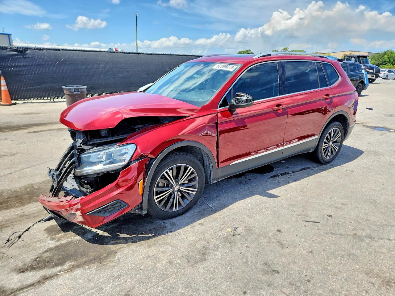 2019 VOLKSWAGEN TIGUAN SE | 3VV2B7AX3KM048861 | UPCARS