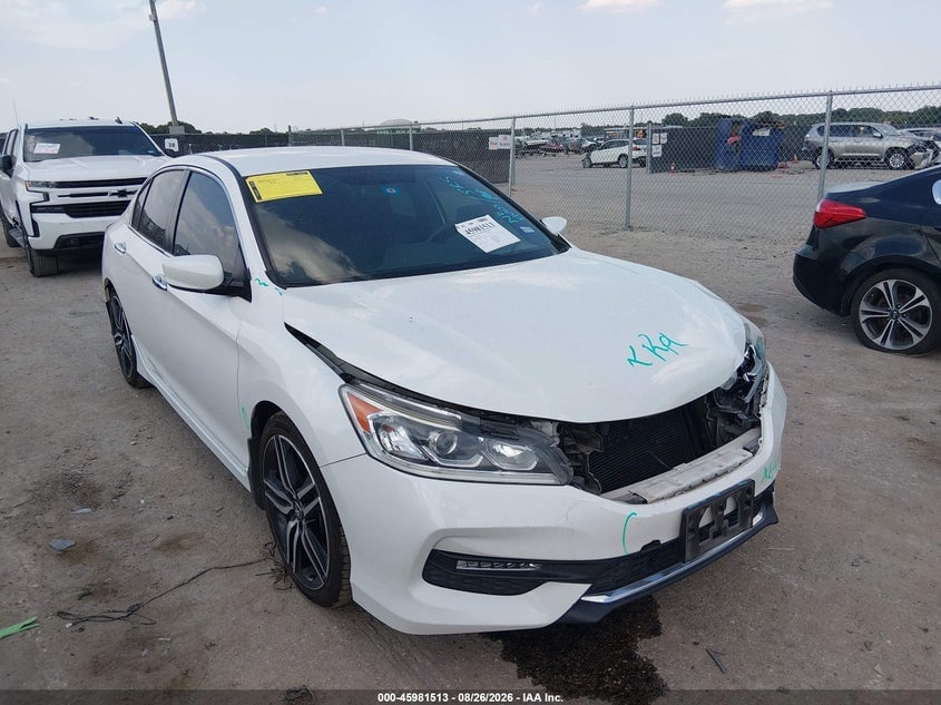2017 HONDA ACCORD SPORT SE | 1HGCR2F19HA127996 | UPCARS