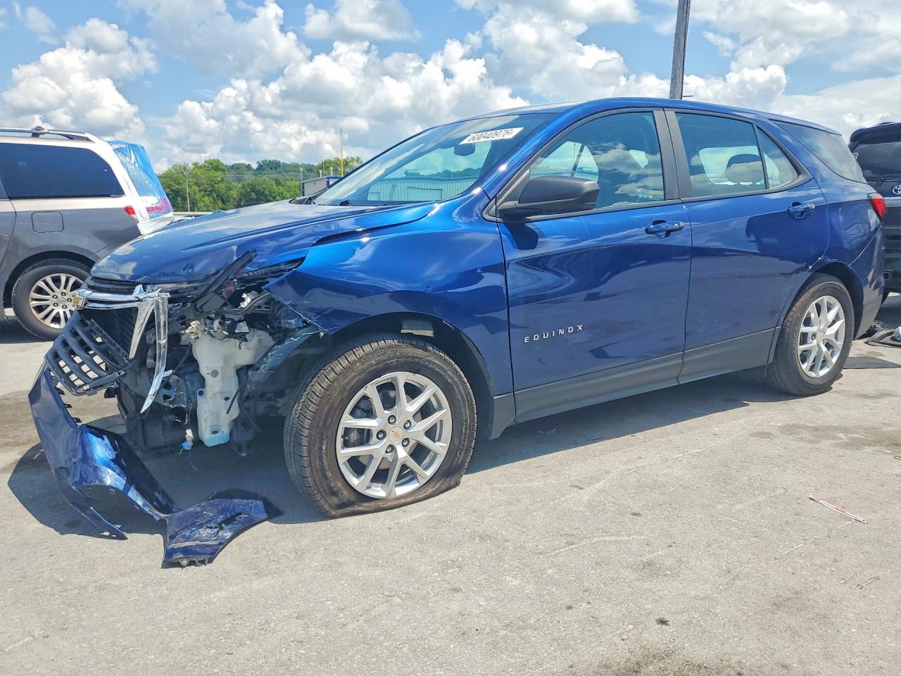 2022 CHEVROLET EQUINOX LS | 3GNAX5EV2NS114283 | UPCARS