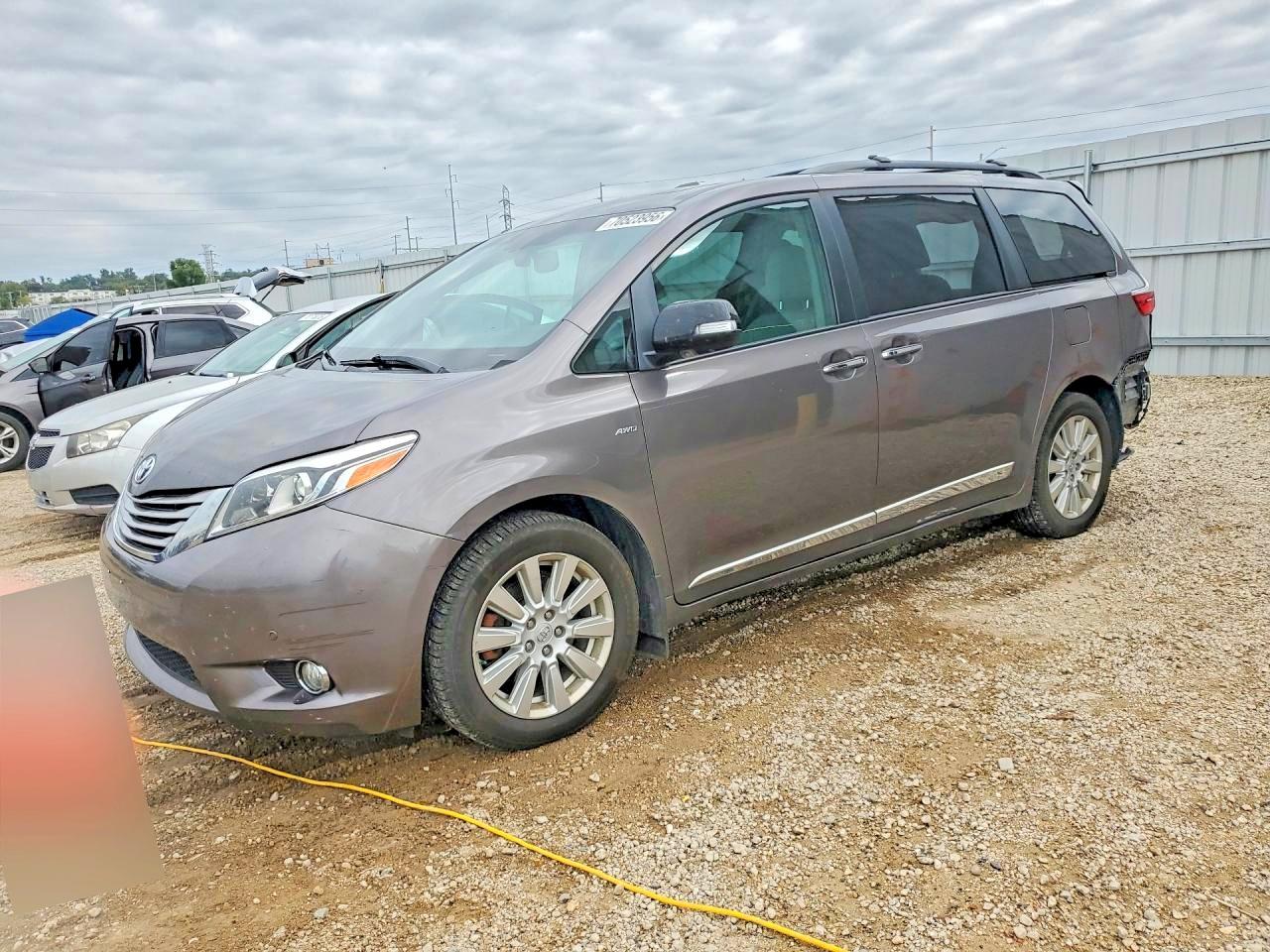 2017 TOYOTA SIENNA LIMITED PREMIUM 7-PASSENGER | 5TDDZ3DC2HS160354 | UPCARS