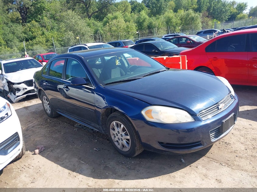 2010 CHEVROLET IMPALA POLICE | 2G1WD5EM0A1182353 | UPCARS