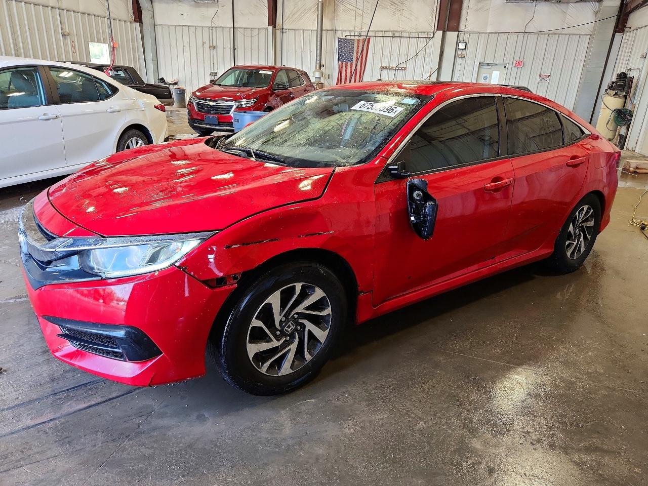 2017 HONDA CIVIC EX | 2HGFC2F74HH561442 | UPCARS