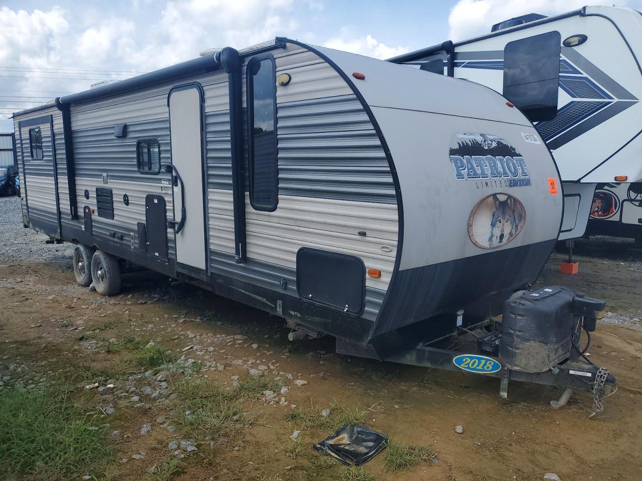 2018 FOREST RIVER PATRIOT CAMPER | 4X4TCKF24JX129242 | UPCARS