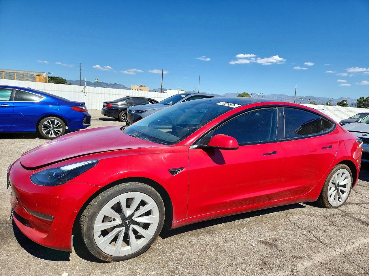 2022 TESLA MODEL 3 | 5YJ3E1EB4NF191672 | UPCARS