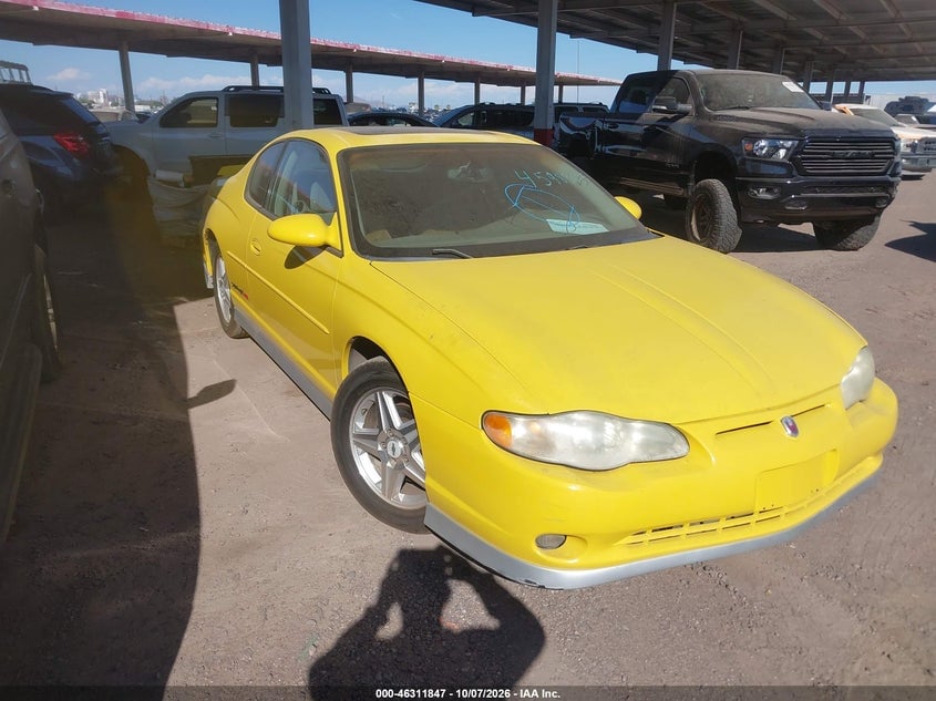 2004 CHEVROLET MONTE CARLO SUPERCHARGED SS | 2G1WZ121849181574 | UPCARS