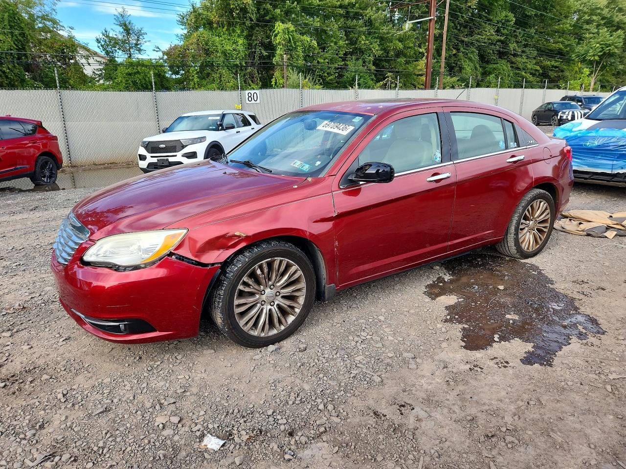 2012 CHRYSLER 200 LIMITED | 1C3CCBCGXCN250673 | UPCARS