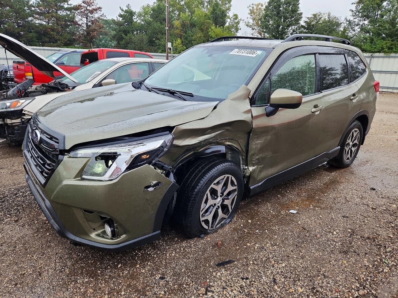 2022 SUBARU FORESTER PREMIUM | JF2SKAEC8NH482190 | UPCARS
