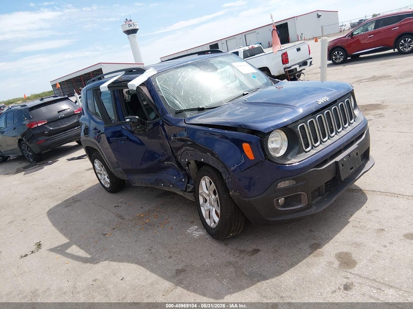 2017 JEEP RENEGADE LATITUDE 4X4 | ZACCJBBBXHPF70310 | UPCARS