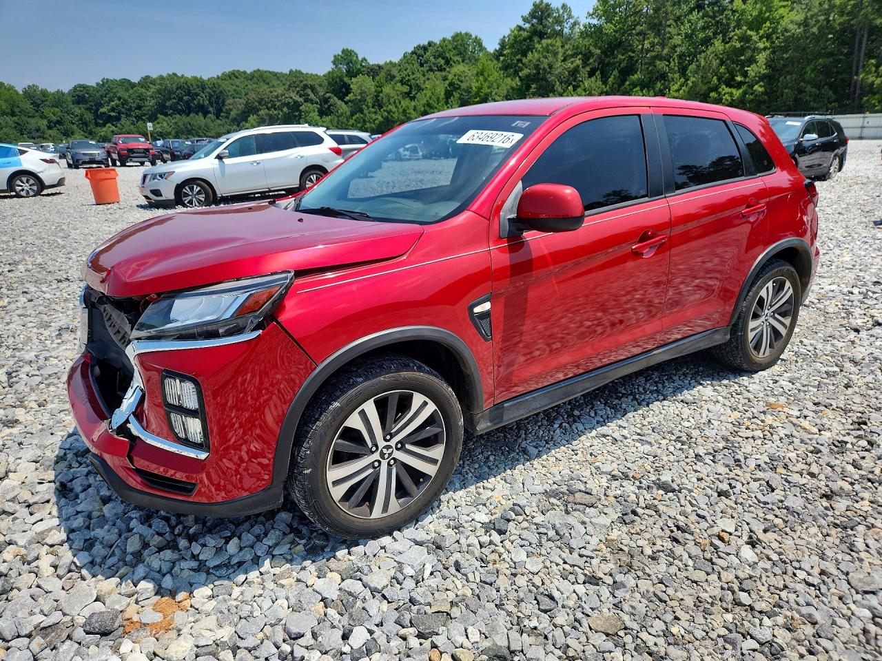 2020 MITSUBISHI OUTLANDER ES | JA4AP3AU1LU010823 | UPCARS