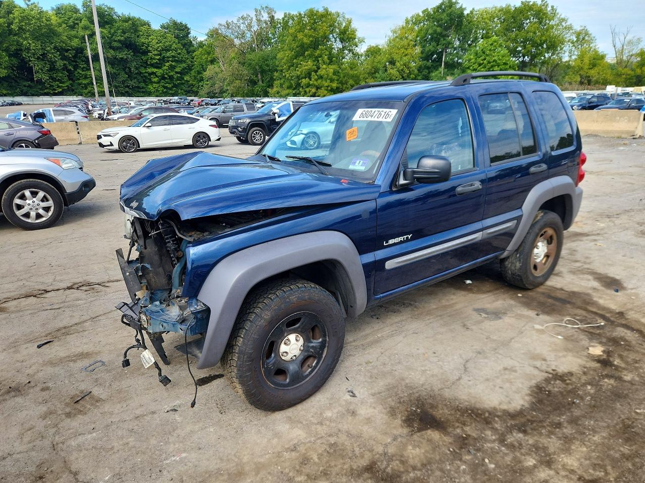 2004 JEEP LIBERTY SPORT | 1J4GL48K94W138216 | UPCARS