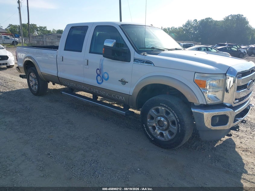 2012 FORD F-250 LARIAT | 1FT7W2BT3CEC80262 | UPCARS