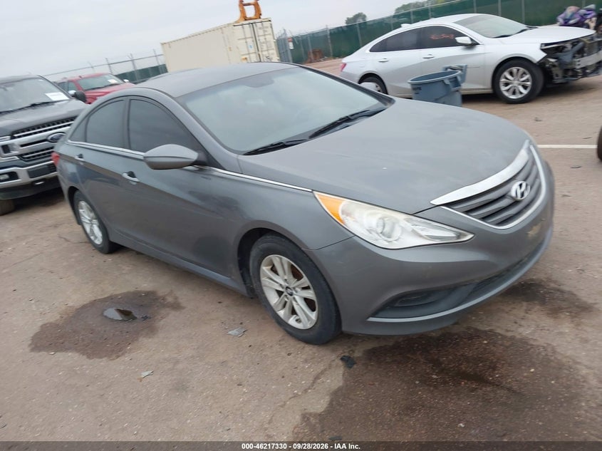 2014 HYUNDAI SONATA GLS | 5NPEB4AC0EH907504 | UPCARS