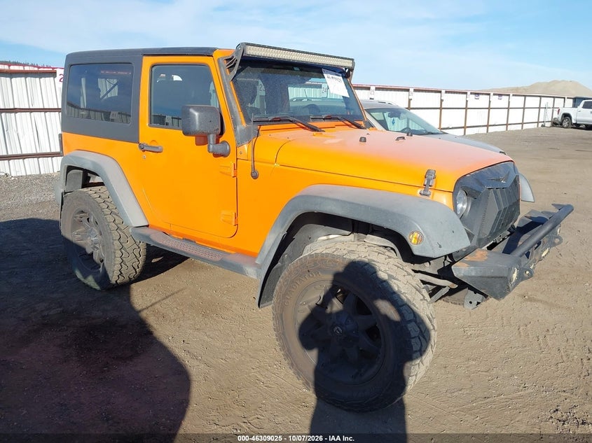 2012 JEEP WRANGLER SPORT | 1C4AJWAG2CL187924 | UPCARS