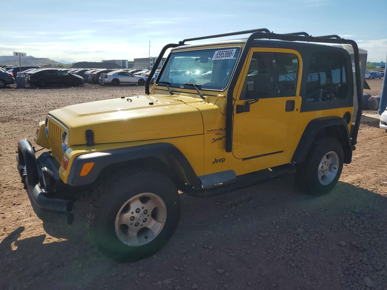 2000 JEEP WRANGLER SPORT | 1J4FA49SXYP804872 | UPCARS