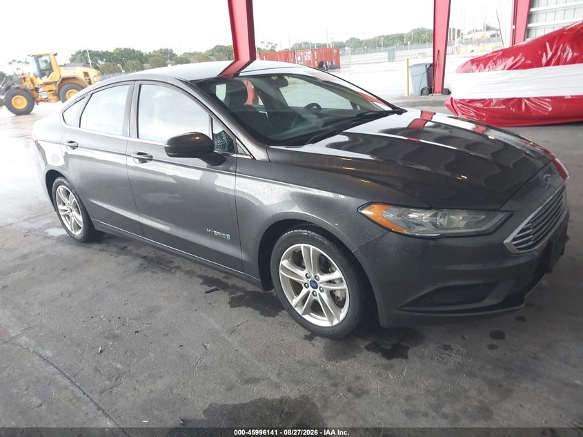 2018 FORD FUSION HYBRID S | 3FA6P0UU3JR271550 | UPCARS