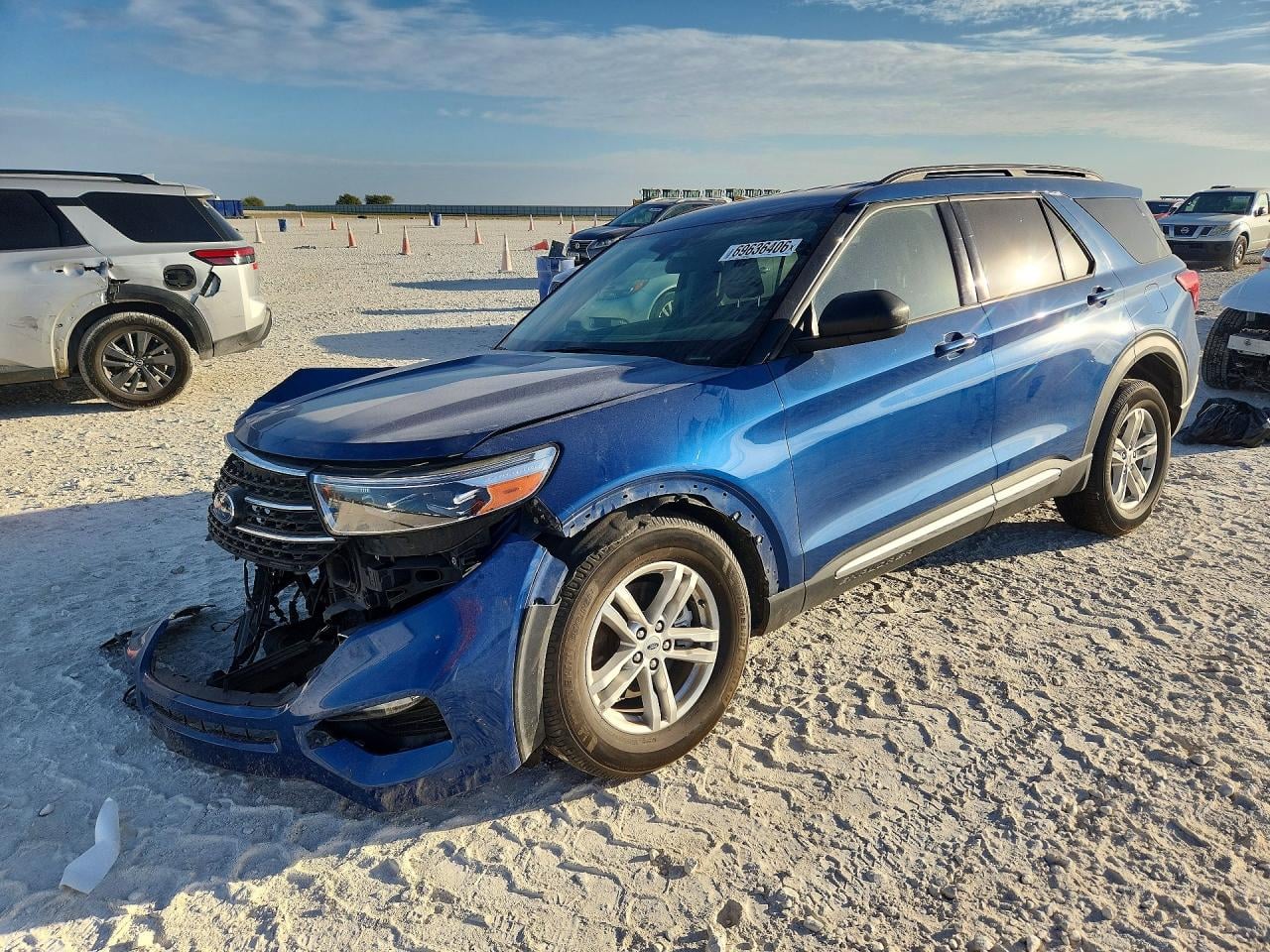 2022 FORD EXPLORER XLT | 1FMSK7DH1NGA53621 | UPCARS
