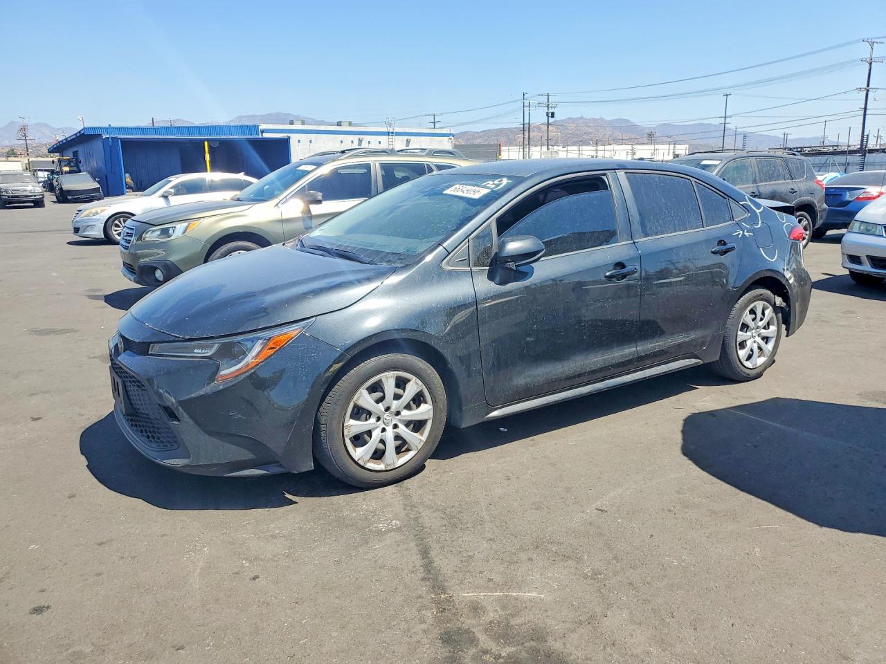 2022 TOYOTA COROLLA LE | JTDEPMAE4NJ230239 | UPCARS