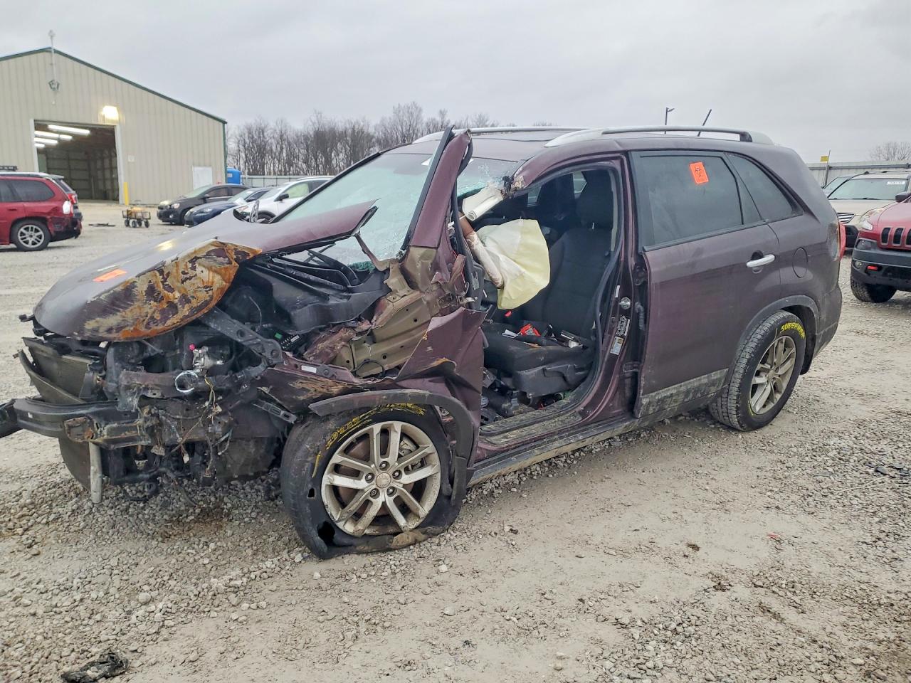 2014 KIA SORENTO LX | 5XYKT4A69EG452587 | UPCARS